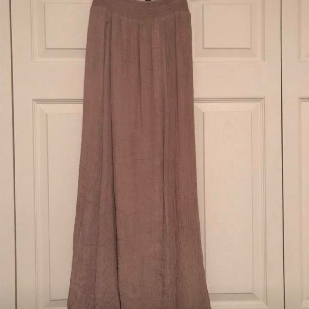 Tan skirt